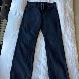 7 for All Mankind dark wash denim